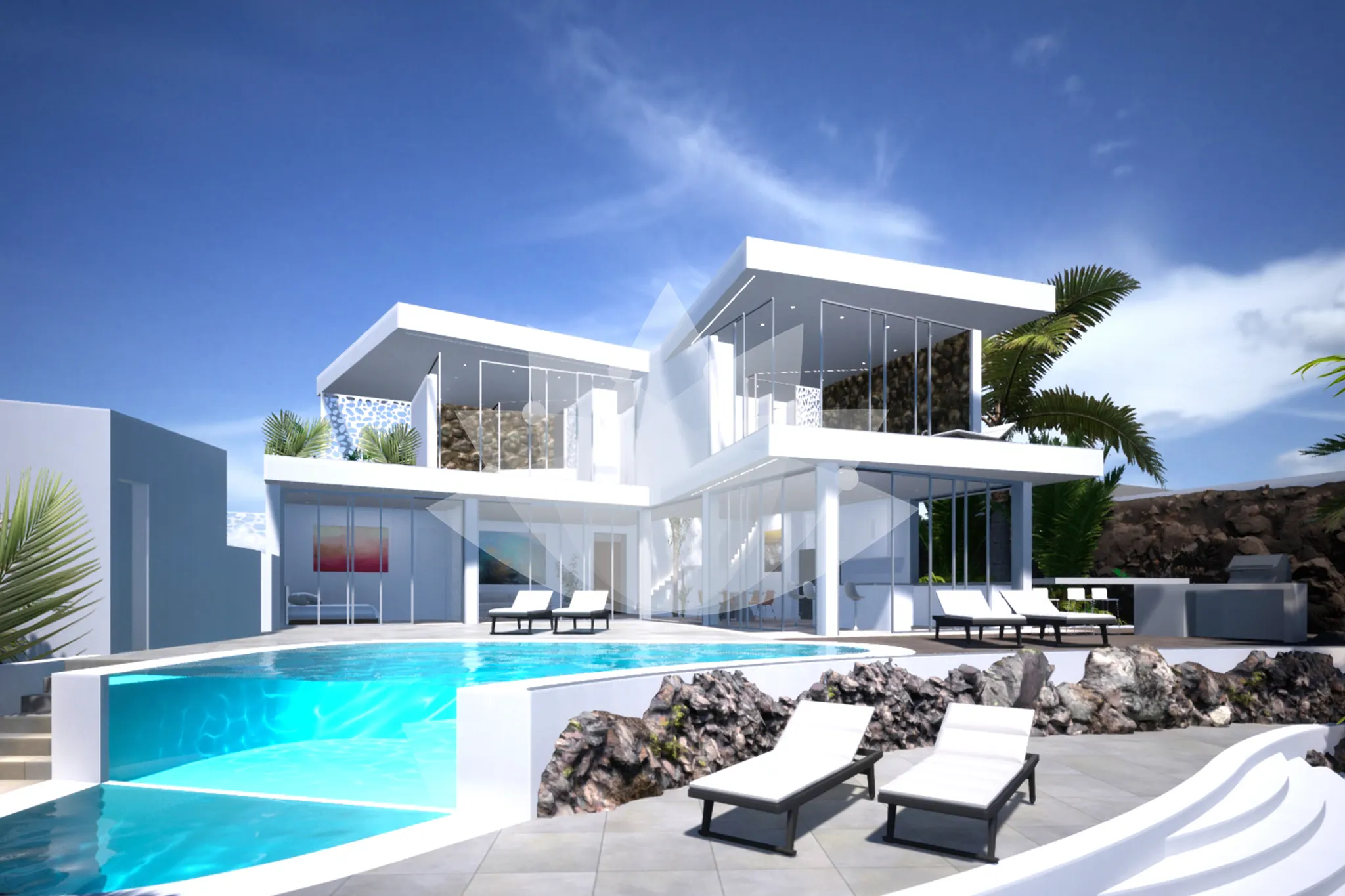 Villa LUX-III exterior