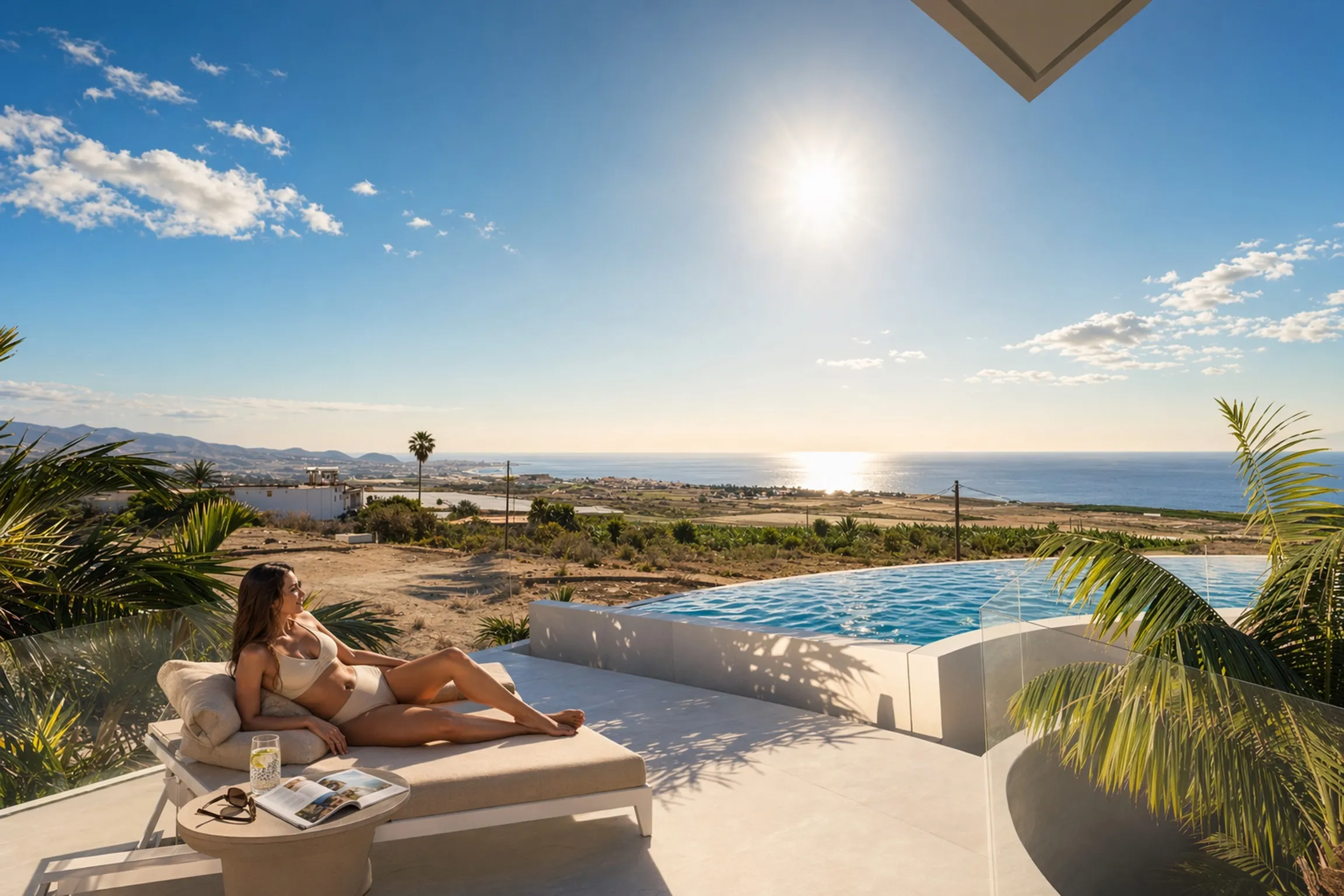 Villa Infinity day pool terrace