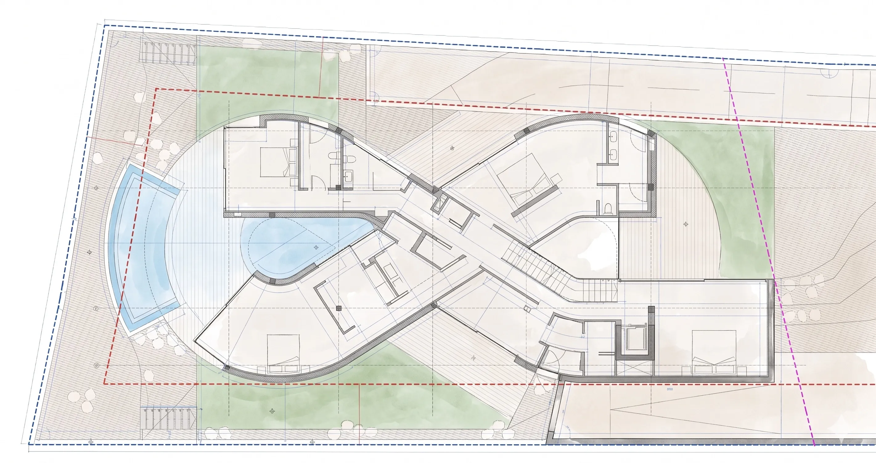 Villa Infinity floor plan